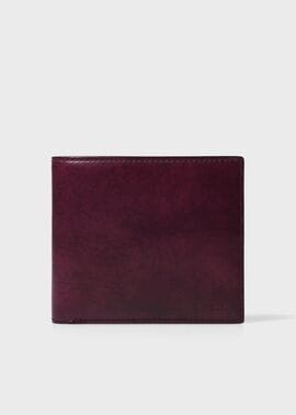 ブラシペインテッド 2つ折り財布