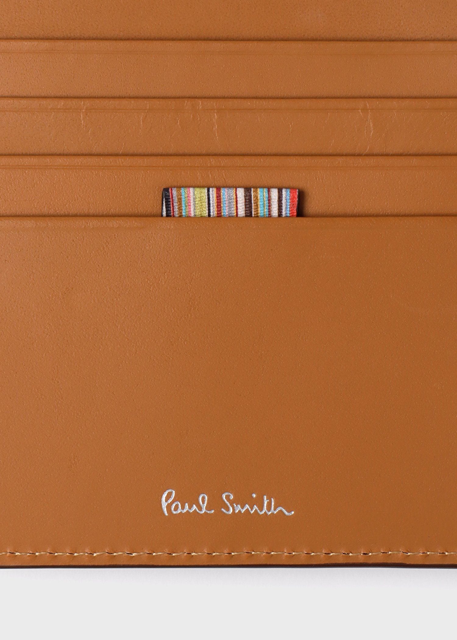 ブラシペインテッド 2つ折り財布