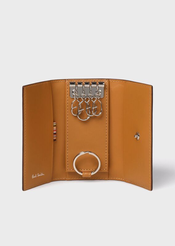 新品　レザー　ポールスミス キーケース パスケース　茶色 10WD940 Paul Smith ONLINE SHOP｜ポール・スミス