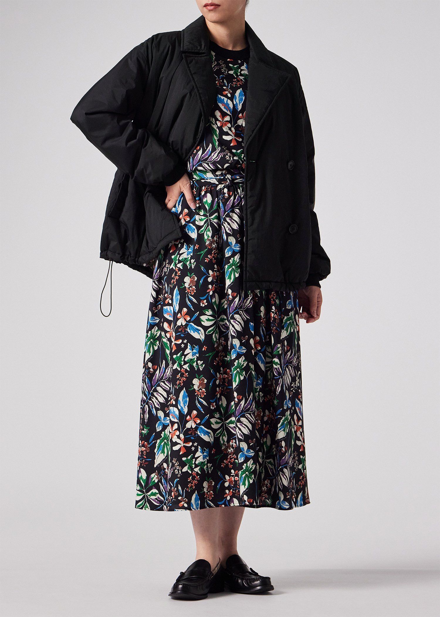 ウィメンズ タフタ ショートコート