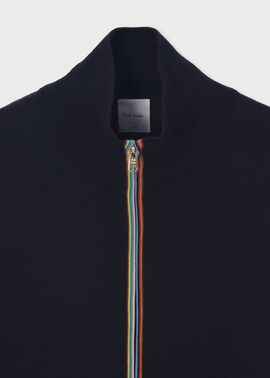 ■【美品】ポールスミス Paul Smith *刺繍入りジップアップニットカーディガン*XL羽織りウール毛クルーネックレディース0319【12C91】 Paul Smith（ニット⁄セーター）のフリマアイテム一覧