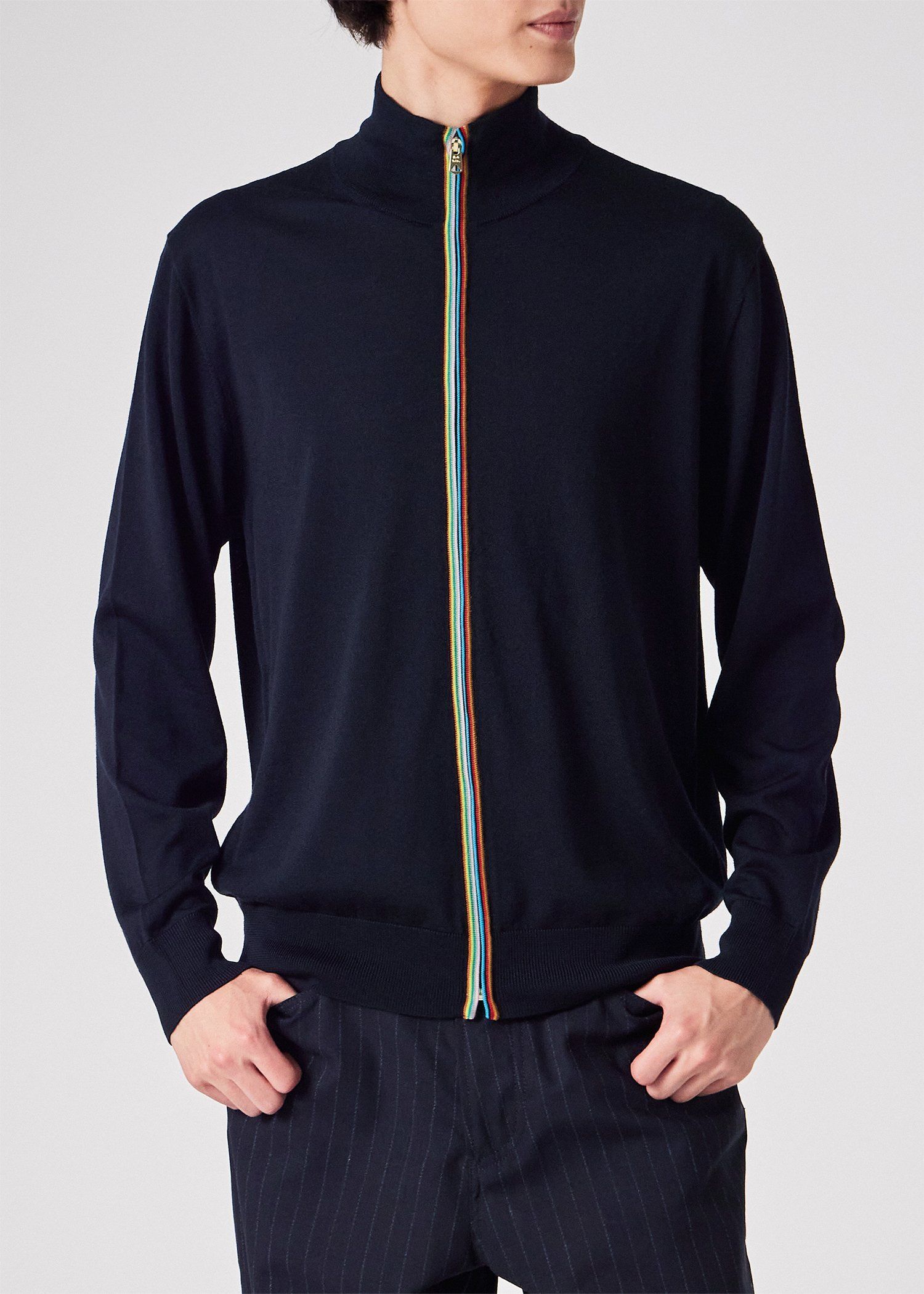 ハイゲージ ジップアップニット ｜ポール・スミス