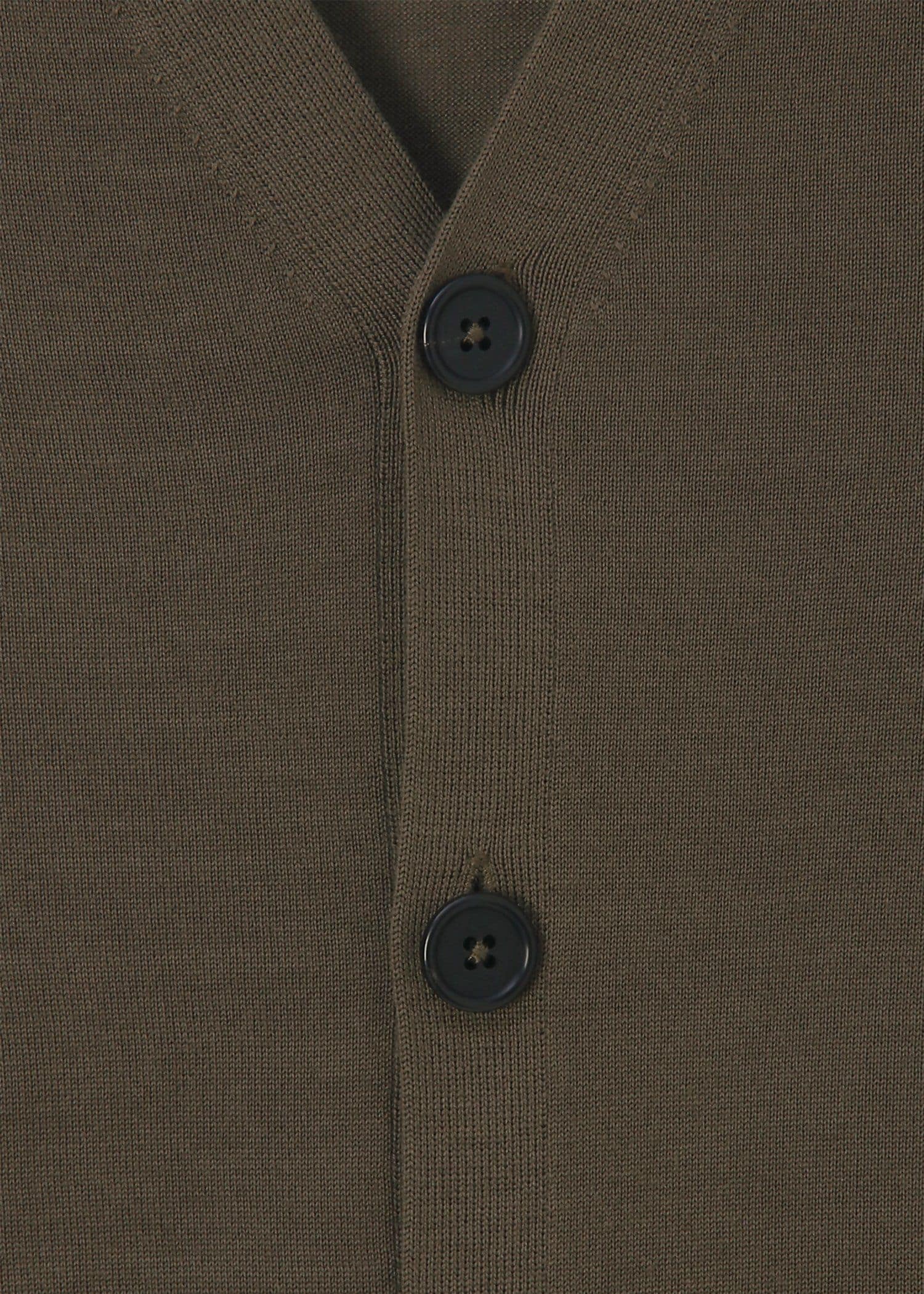 ハイゲージ ニット カーディガン