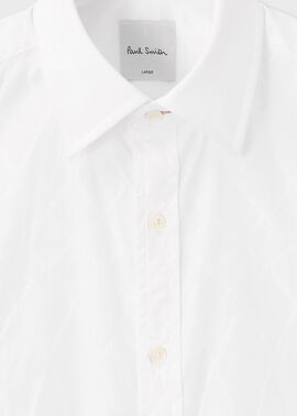 ネオ ゴシック ジャカード ドレスシャツ（ホワイト） ｜ポール・スミス