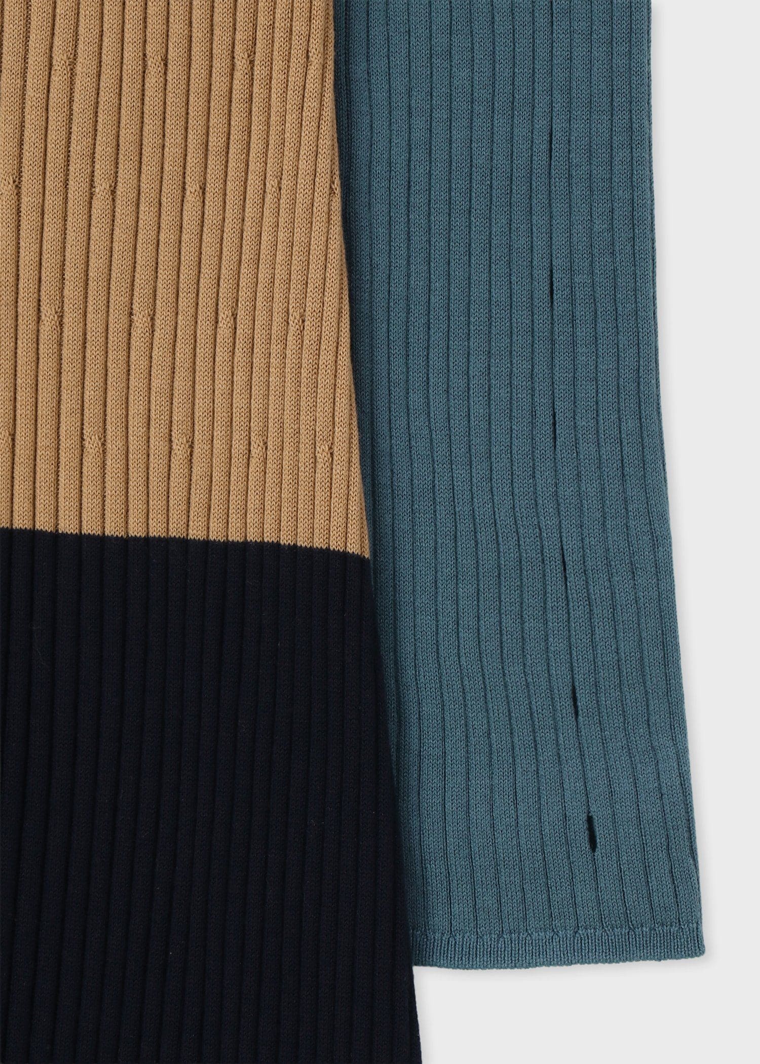 ウィメンズ レース カラーブロック ワンピース（ネイビー