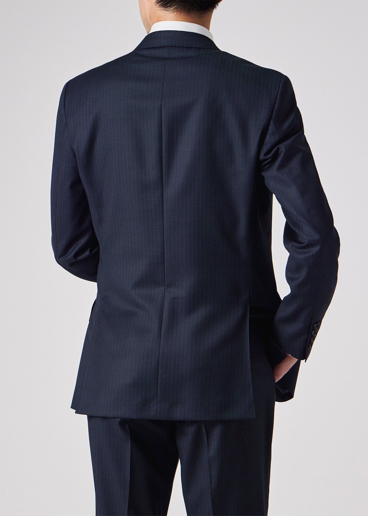 ピンヘッドストライプ シングル2Bスーツ（ネイビー） ｜ポール・スミス