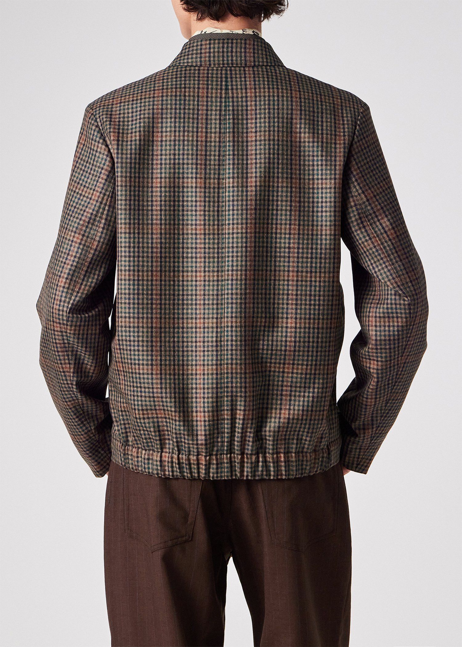 さわやか〜【激レア　新品同様】ポールスミス　ウールブルゾン　13号 Gradient Stripe