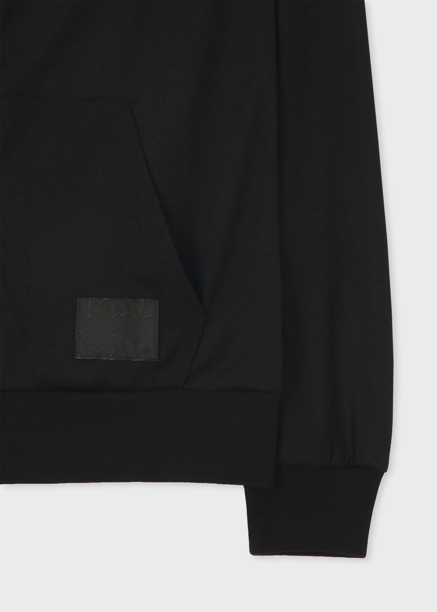 "Cropped Logo" テックウール パーカ