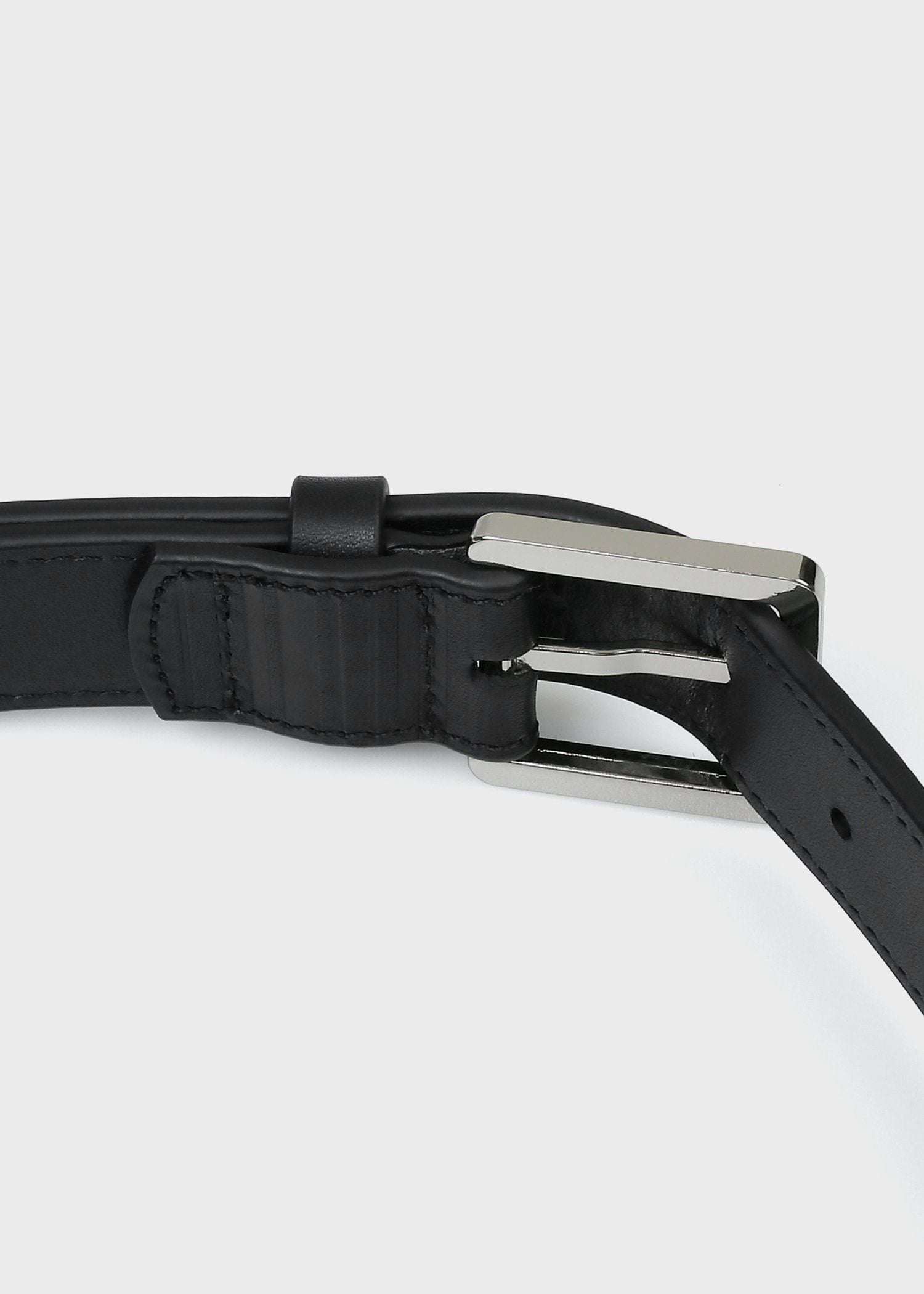 シャドーストライプ レザーベルト