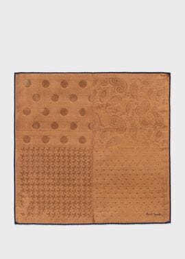 "Four Blocking" ポケットチーフ