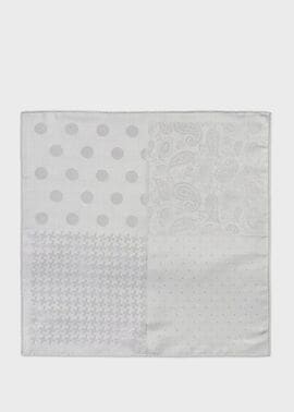 "Four Blocking" ポケットチーフ