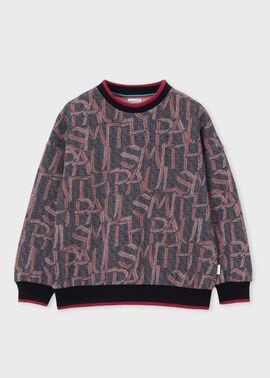 ジュニア ロゴプリント スウェット