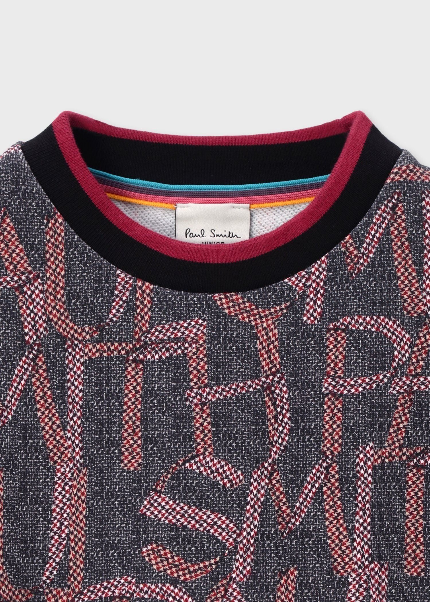 ジュニア ロゴプリント スウェット