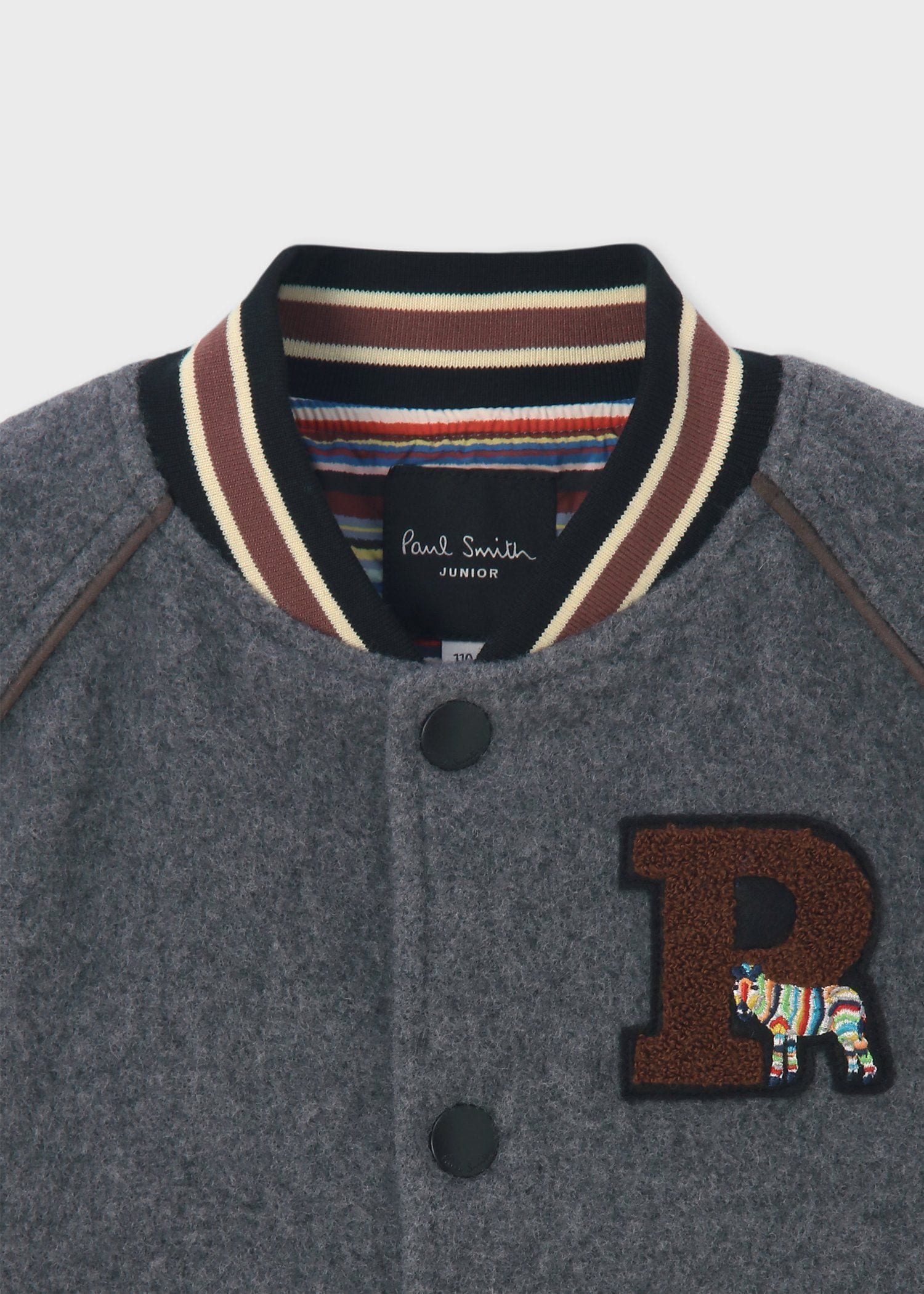 ジュニア Pロゴパッチ スタジアムブルゾン