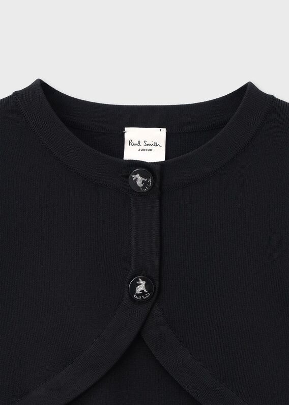 美品 Paul Smith Junior ブラック ジャケット 8A 男子 女子 ポール・スミス ジュニア(Paul Smith JUNIOR)- 子ども服の