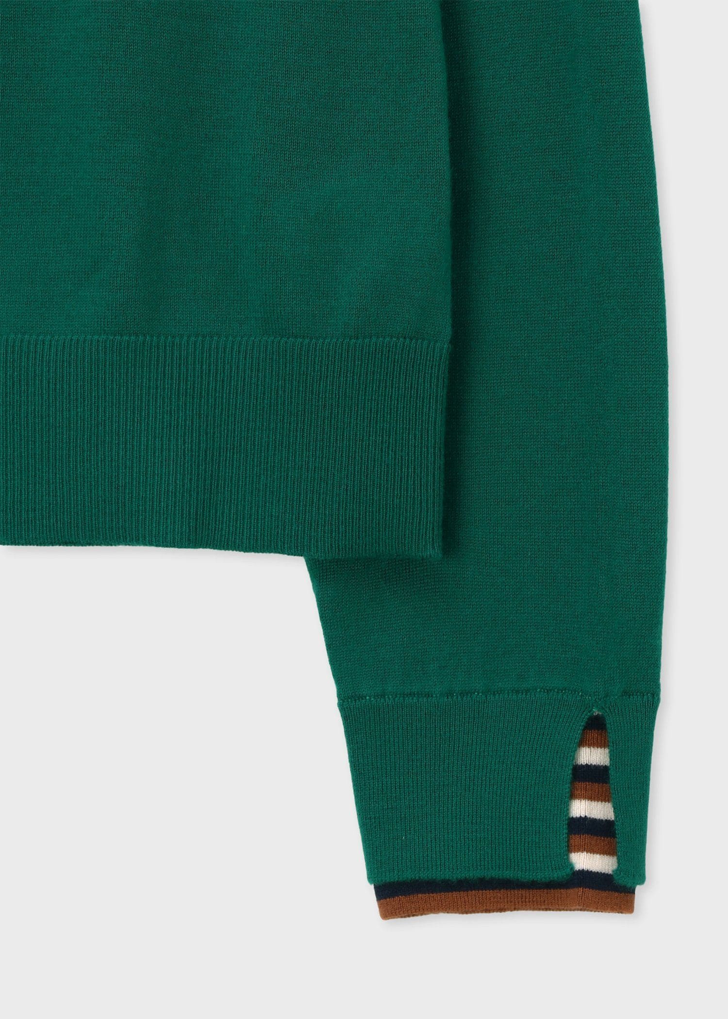 ウィメンズ ハイゲージ カラー ニット