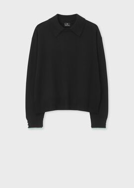 ウィメンズ ハイゲージ カラー ニット