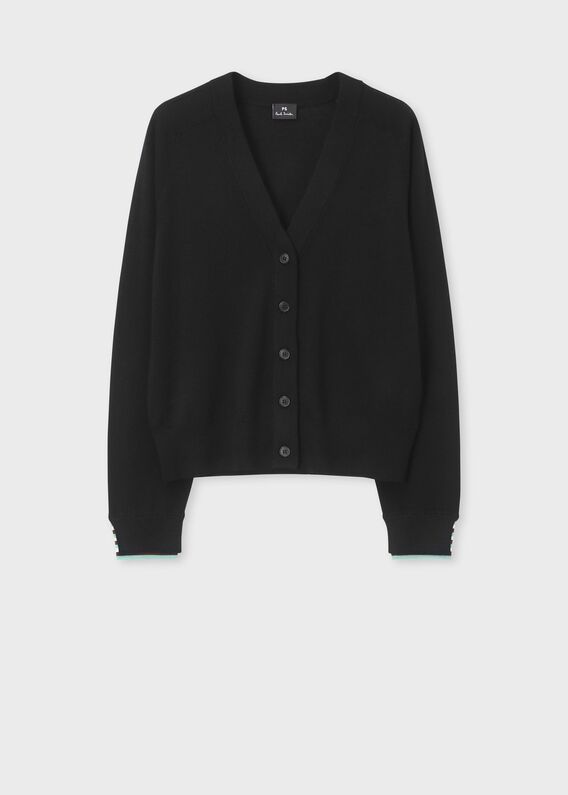 未使用✨現行ボックスタグ　ポールスミス Vネックカーディガン　長袖　グリーン　M Paul Smith ONLINE SHOP｜ポール・スミス