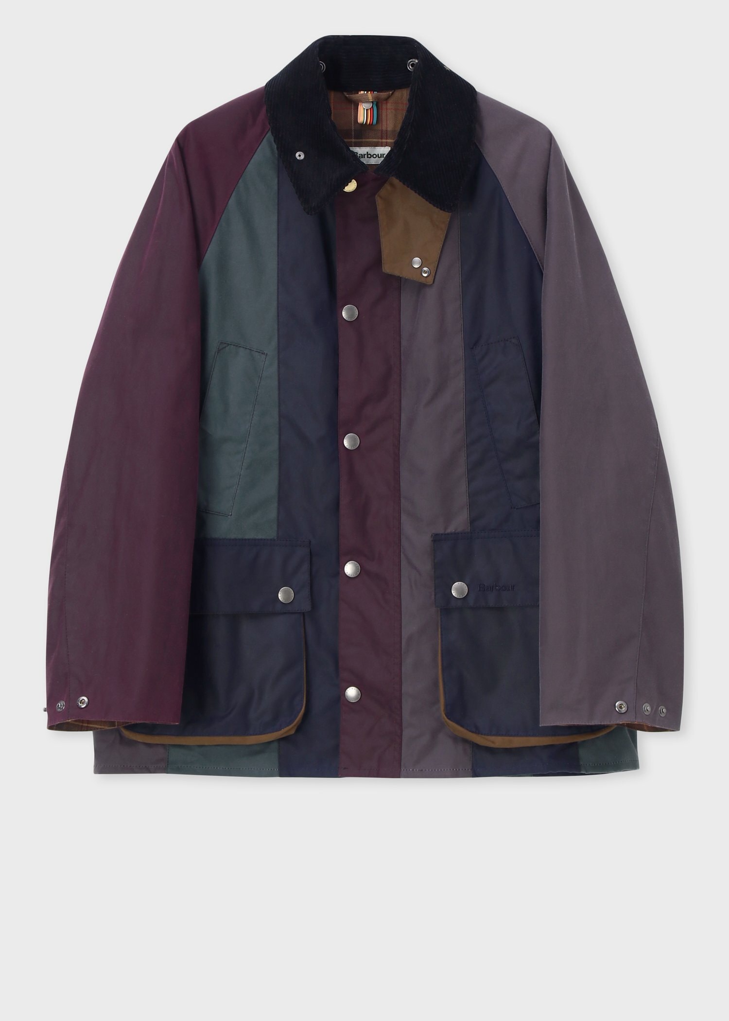 ウィメンズ "Paul Smith Loves Barbour" Bedale ミックスアップ ジャケット