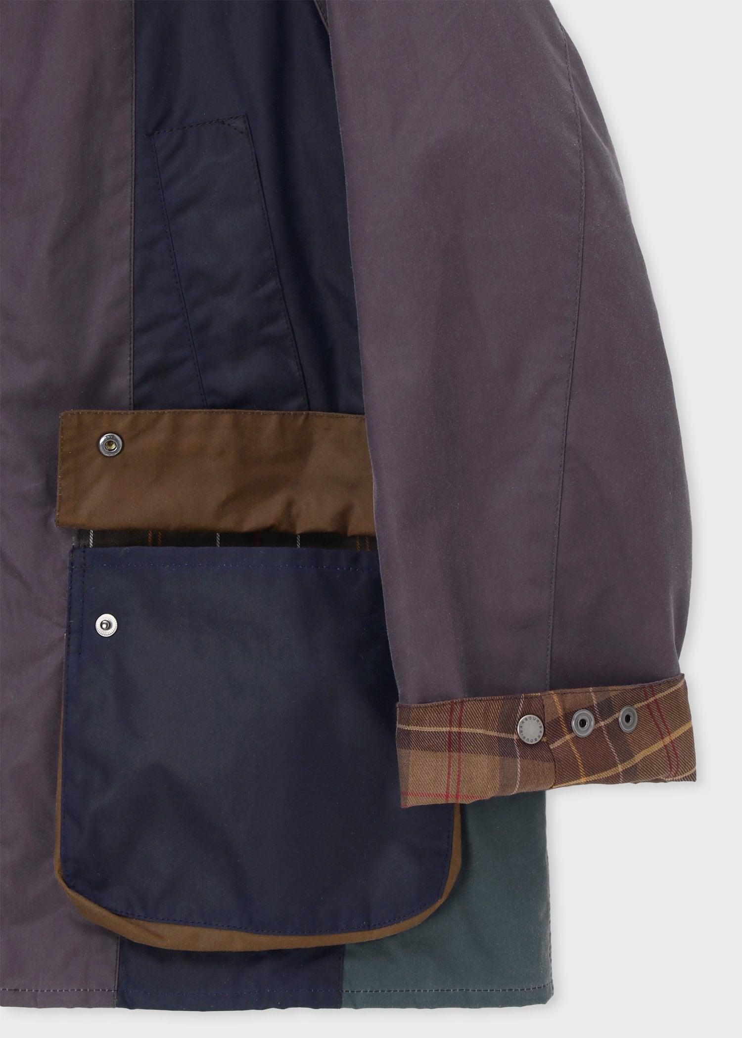ウィメンズ "Paul Smith Loves Barbour" Bedale ミックスアップ ジャケット