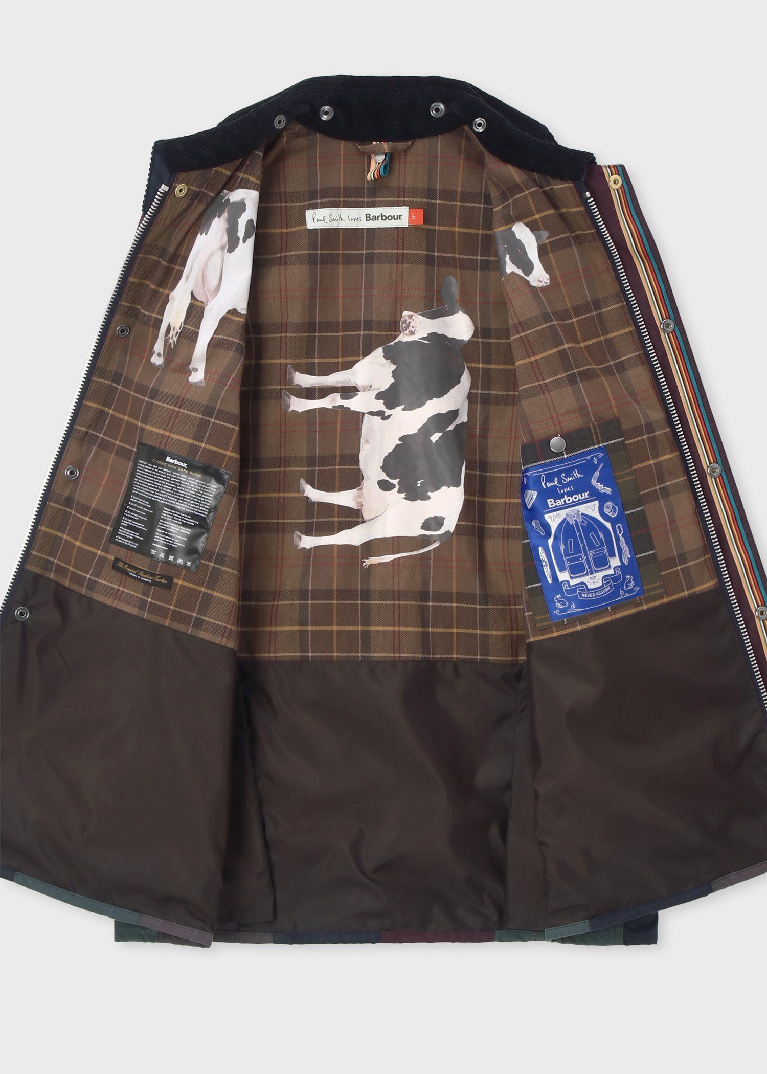 "Paul Smith Loves Barbour" Bedale ミックスアップ ジャケット