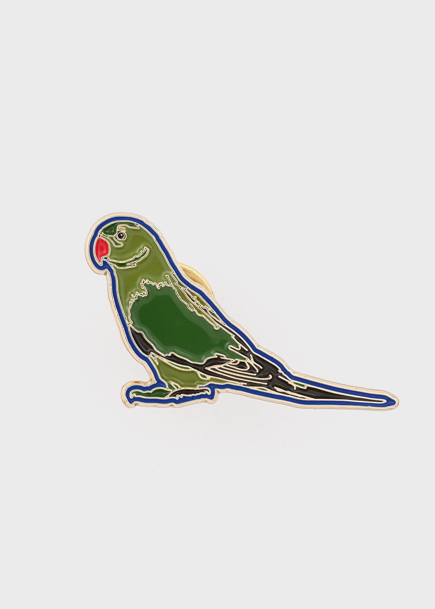 "Paul Smith Loves Barbour" "Parrot" ピンバッジ