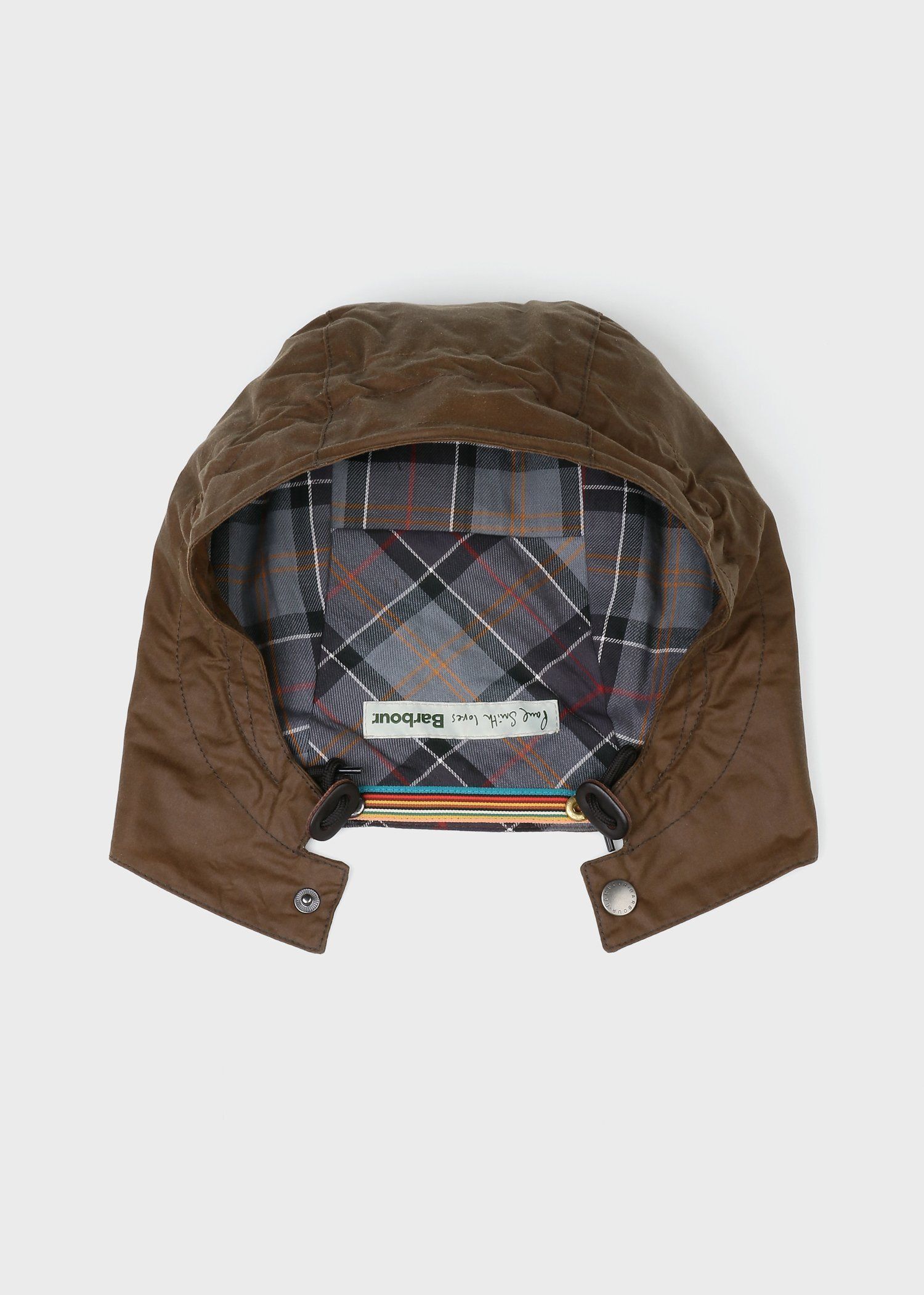 "Paul Smith Loves Barbour" デタッチャブルフード