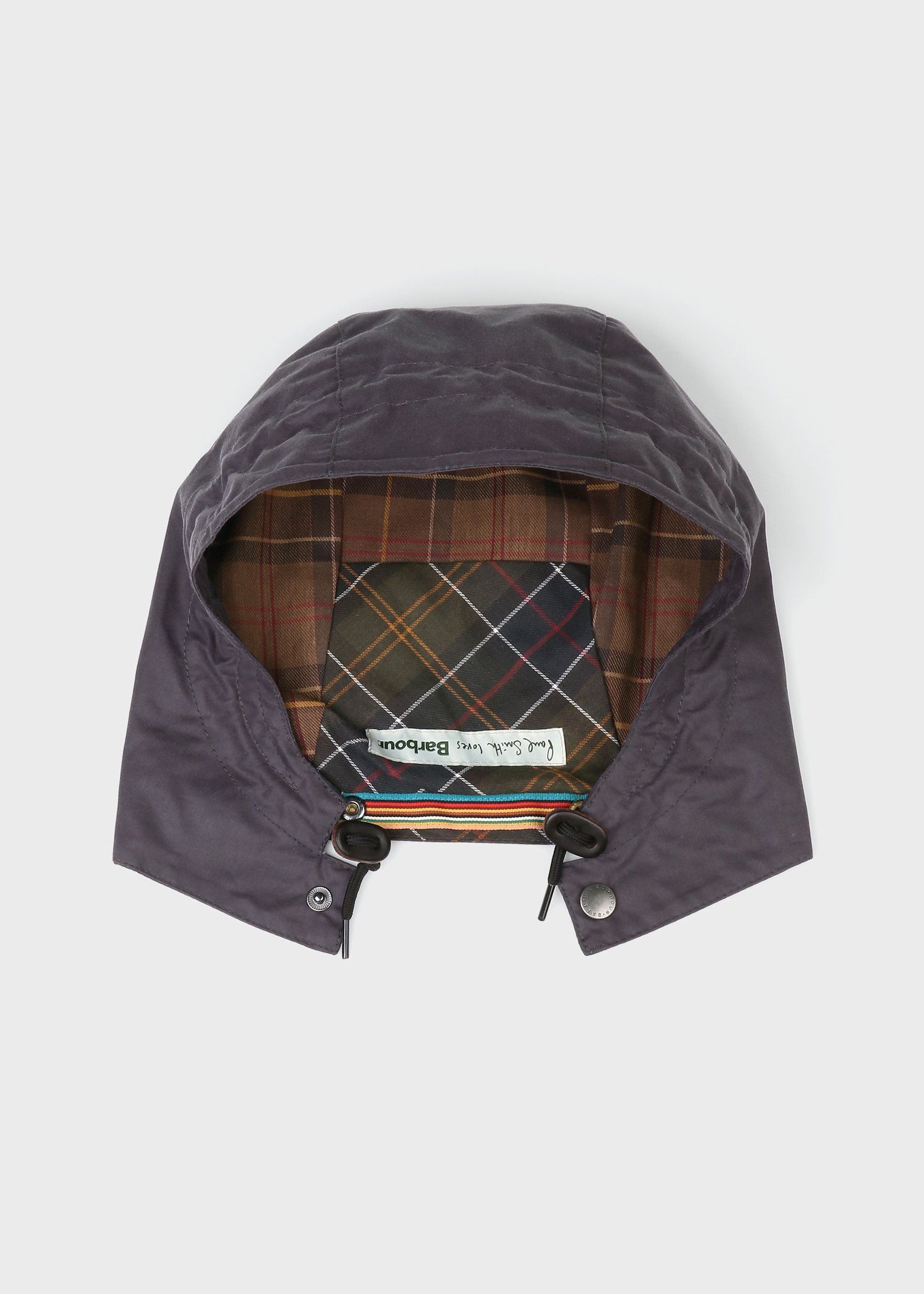 "Paul Smith Loves Barbour" デタッチャブルフード