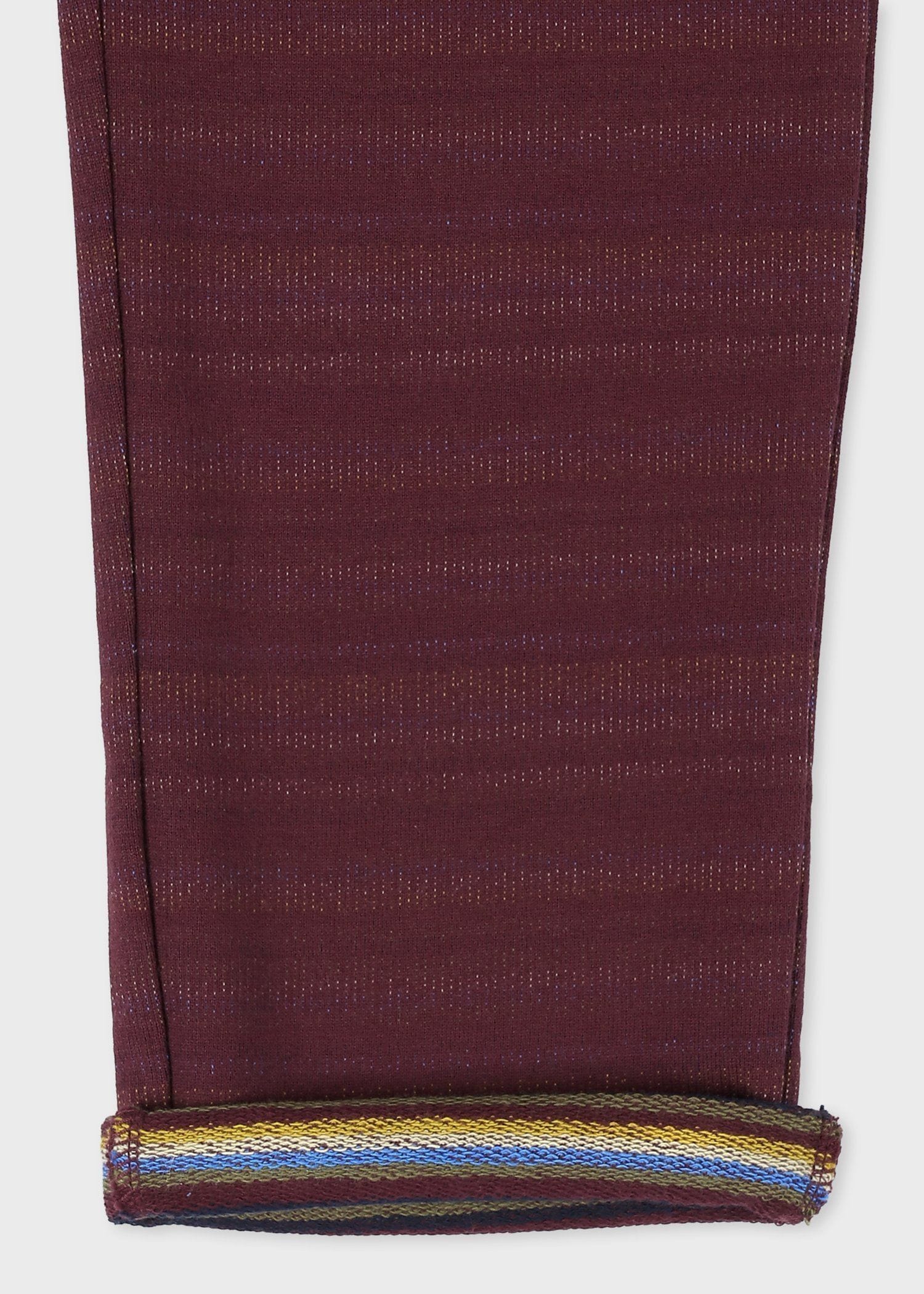 ジュニア ボーダー裏毛 パンツ