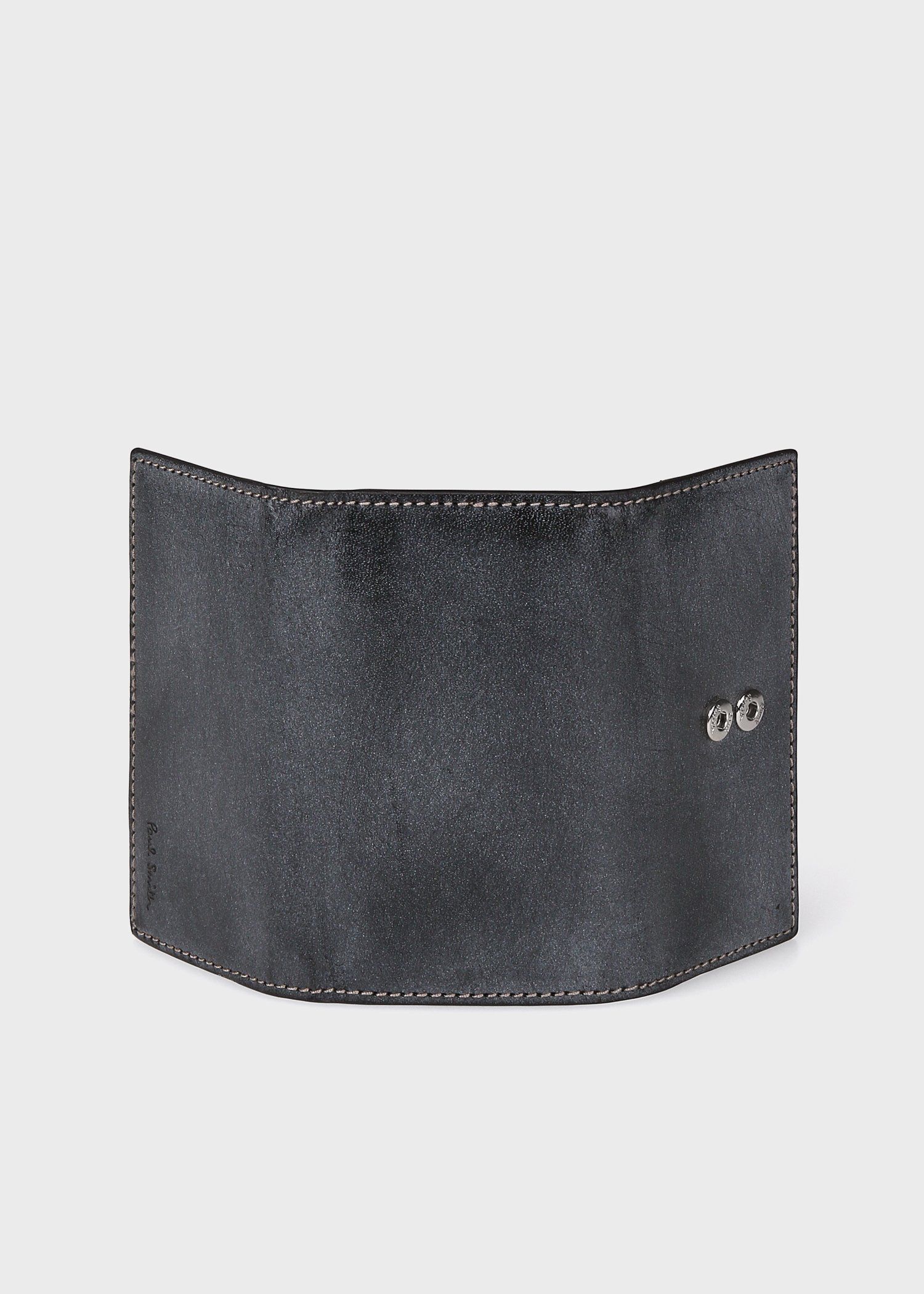 ワックスレザー キーケース（ブラック） ｜ポール・スミス