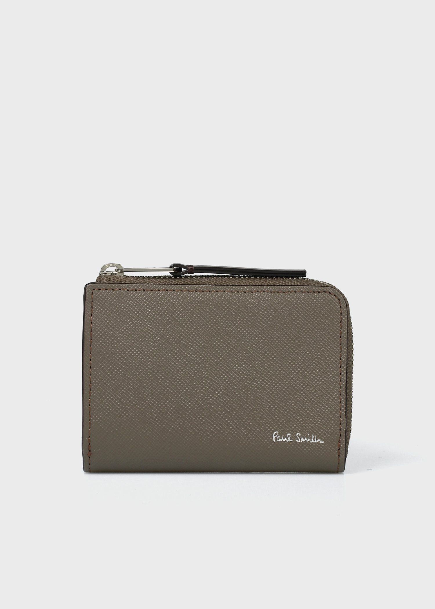 ブライトストライププラー コイン&パスケース（ネイビー） ｜ポール