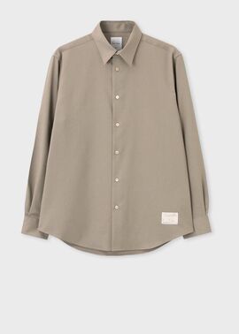 美品✨Paul smith 長袖シャツ 現行 ロゴプリントシャツ 20AW M Paul Smith｜