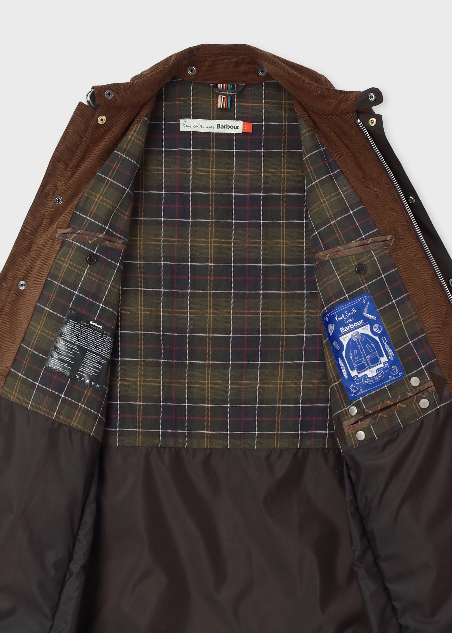"Paul Smith Loves Barbour" Beeston ワックスジャケット