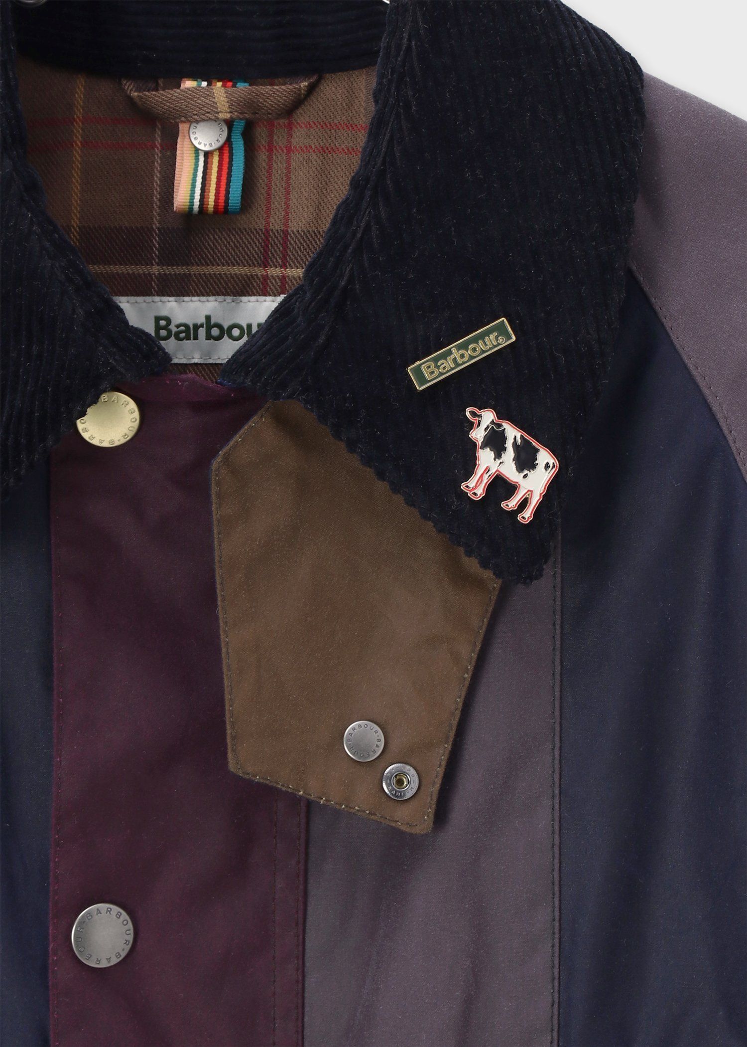 "Paul Smith Loves Barbour" Bedale ミックスアップ ジャケット