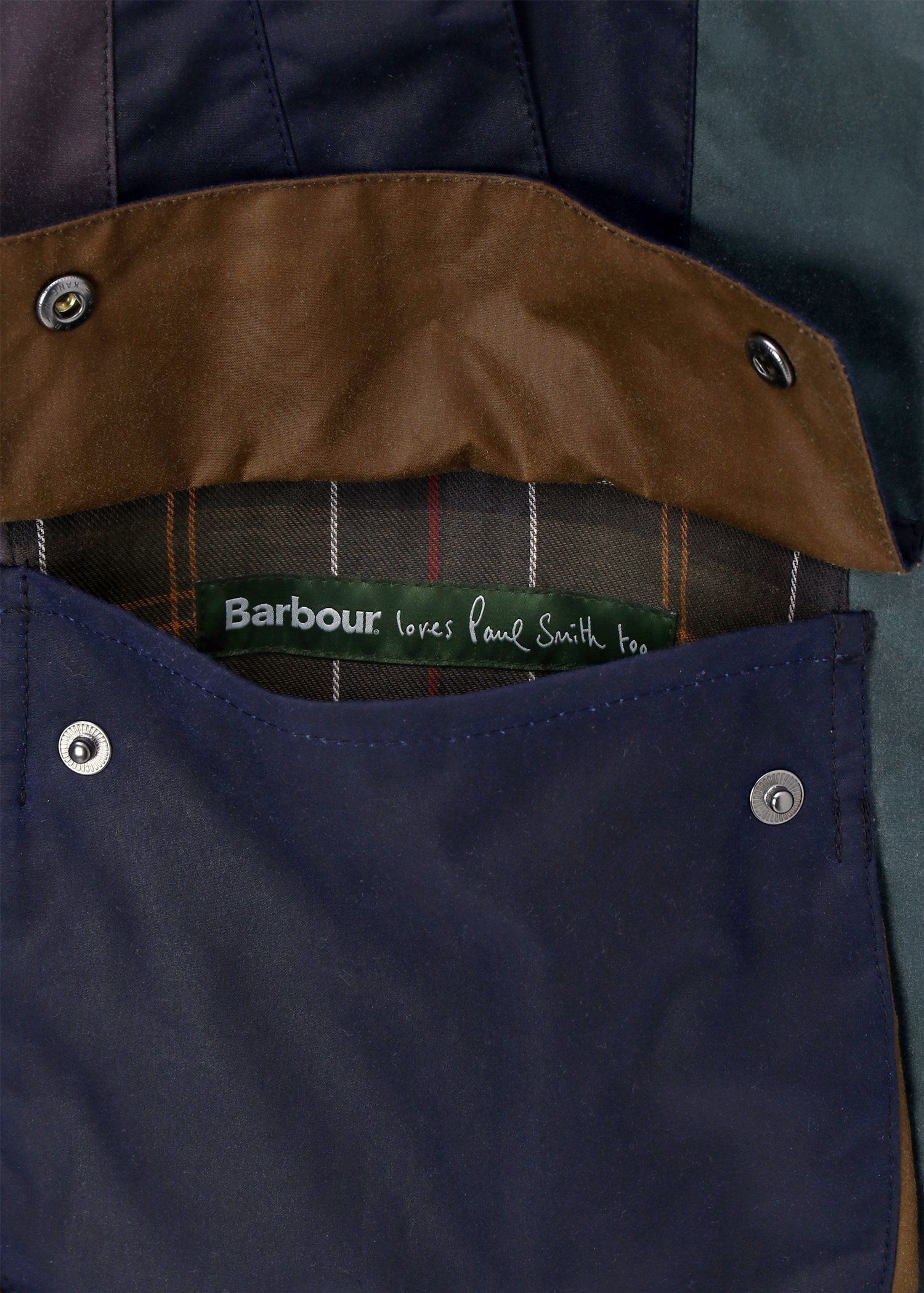 "Paul Smith Loves Barbour" Bedale ミックスアップ ジャケット
