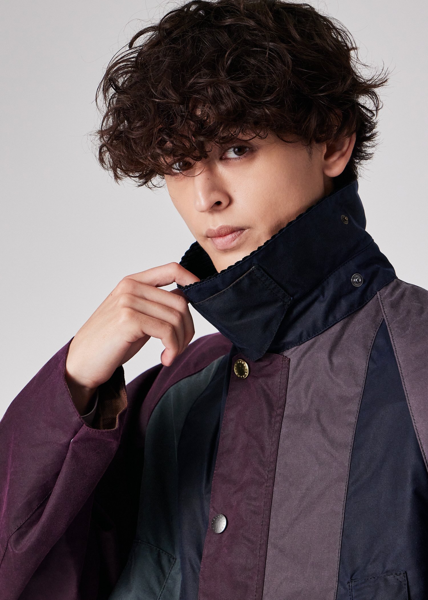 "Paul Smith Loves Barbour" Bedale ミックスアップ ジャケット