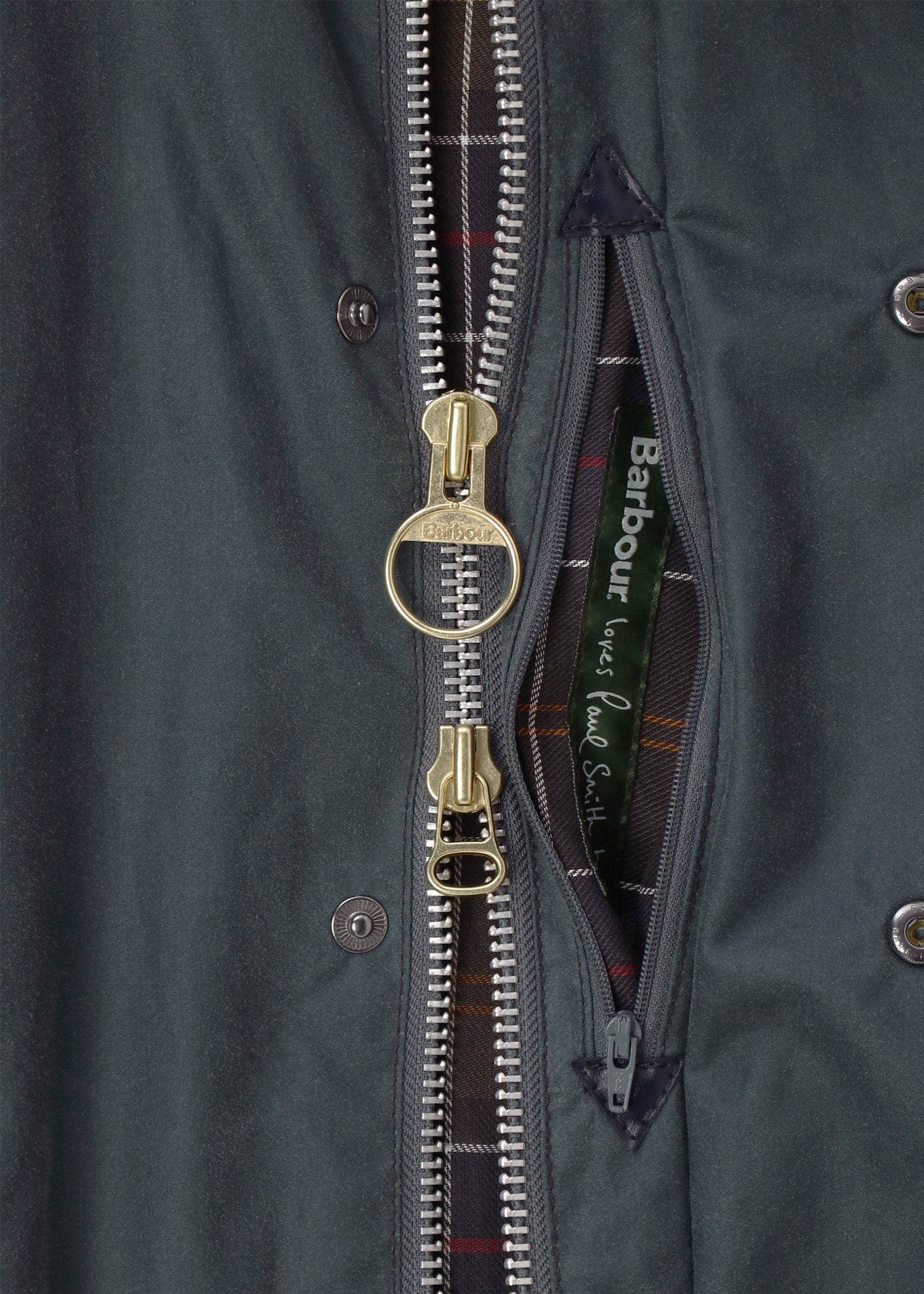 "Paul Smith Loves Barbour" Transport ワックスジャケット