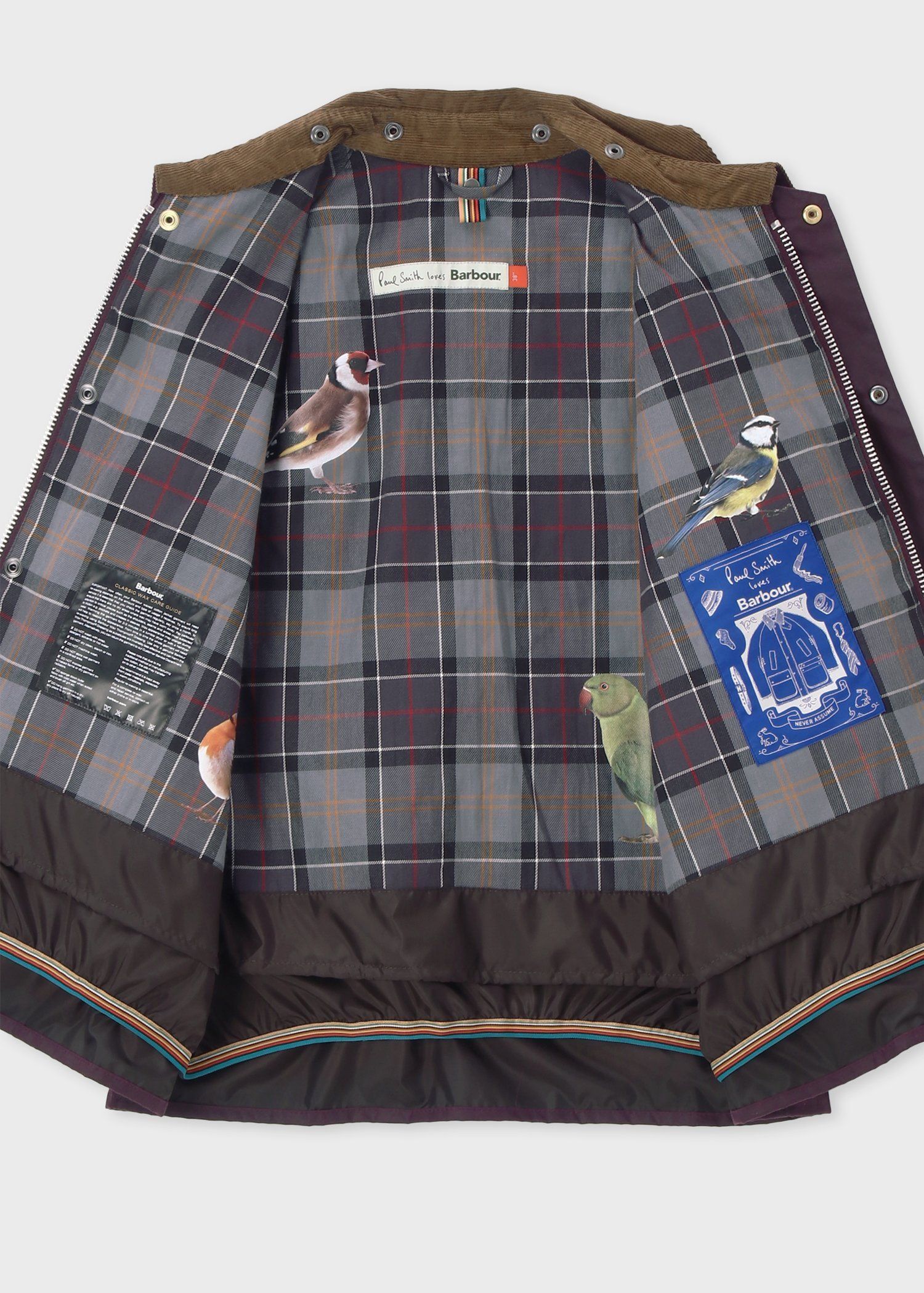 "Paul Smith Loves Barbour" Transport ワックスジャケット