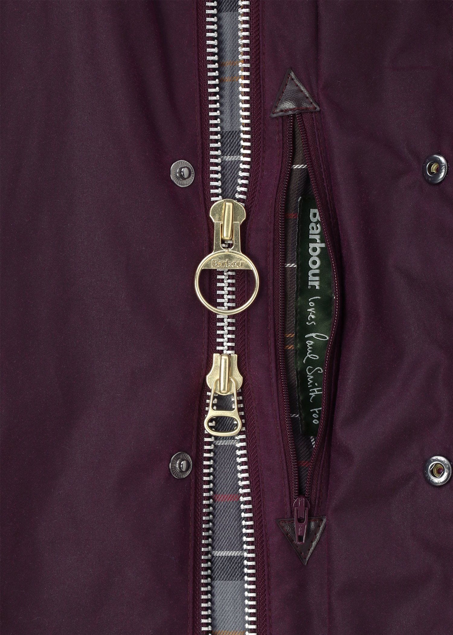 "Paul Smith Loves Barbour" Transport ワックスジャケット