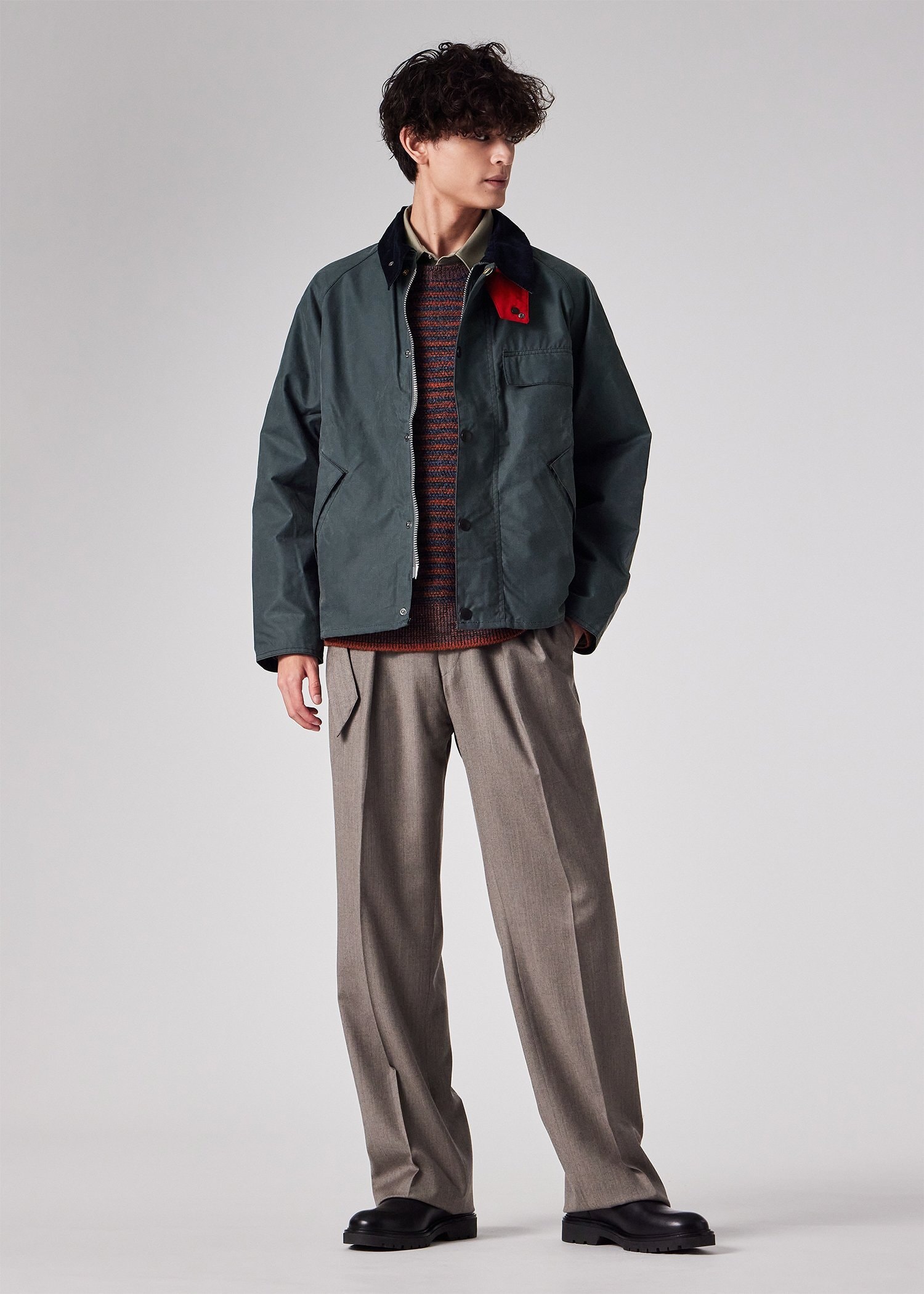 "Paul Smith Loves Barbour" Transport ワックスジャケット