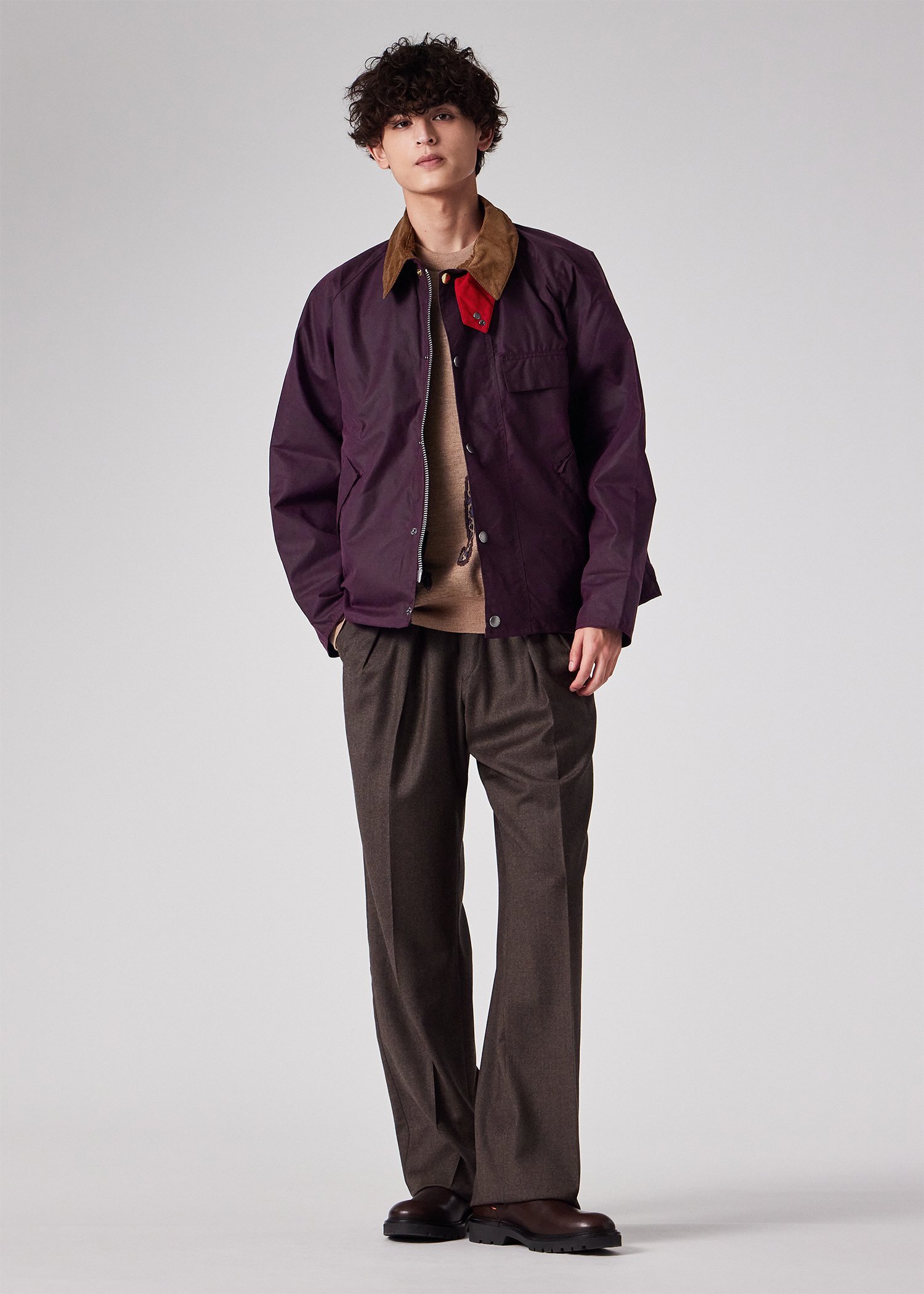 "Paul Smith Loves Barbour" Transport ワックスジャケット