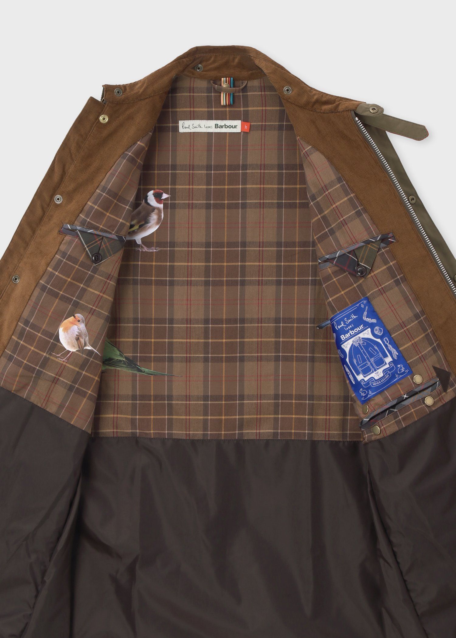 "Paul Smith Loves Barbour" Beeston ピーチスキンジャケット