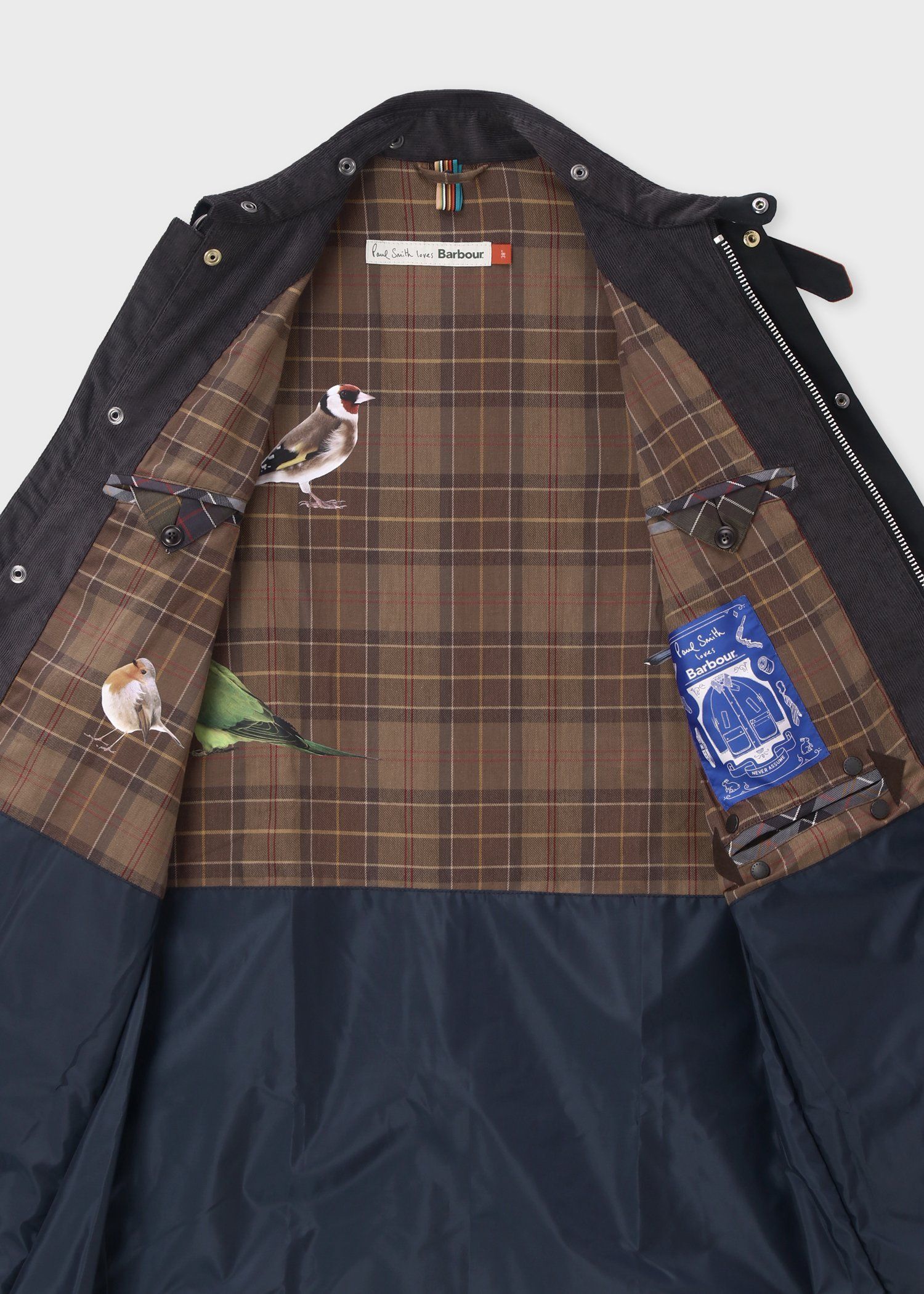"Paul Smith Loves Barbour" Beeston ピーチスキンジャケット