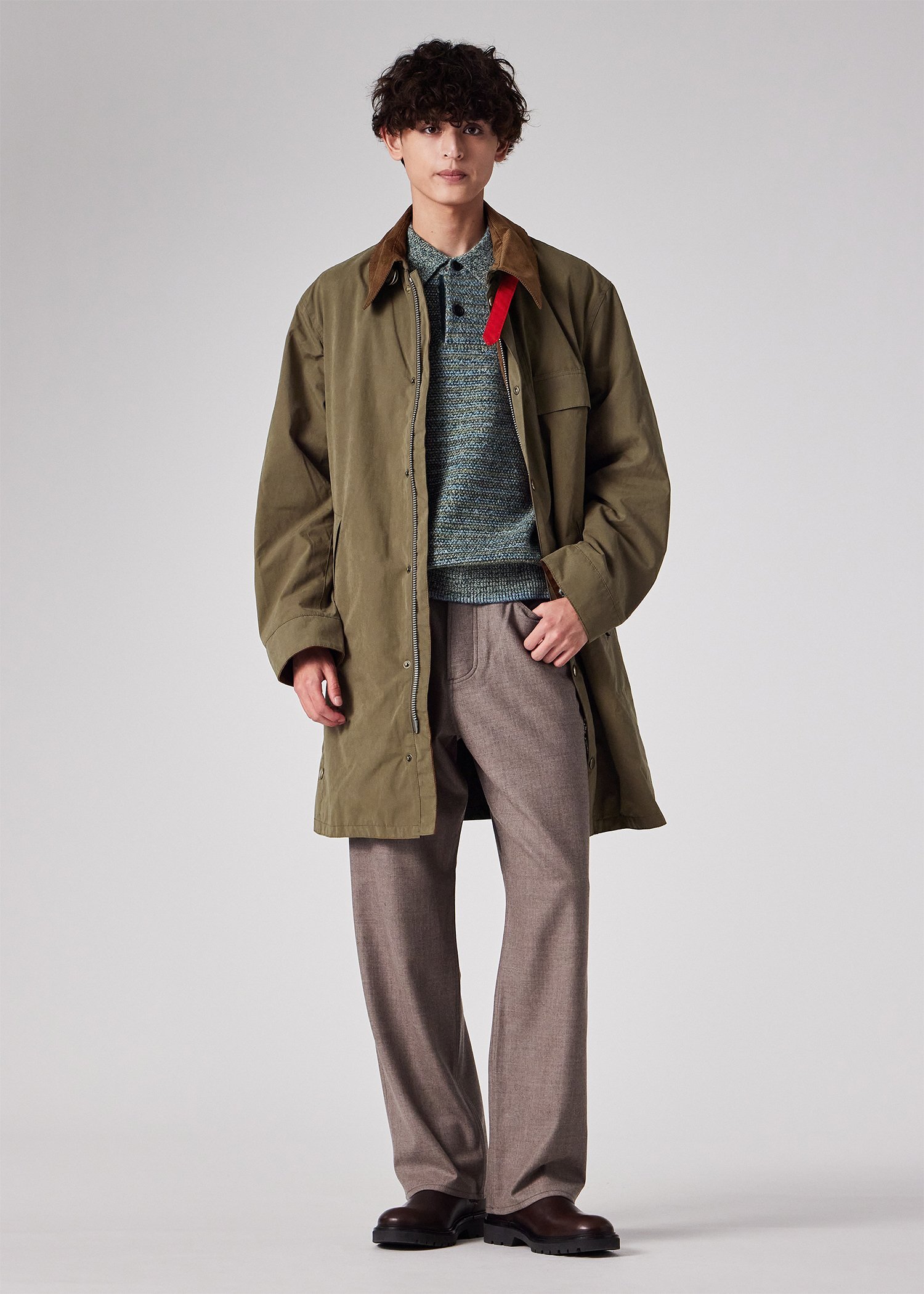 "Paul Smith Loves Barbour" Beeston ピーチスキンジャケット