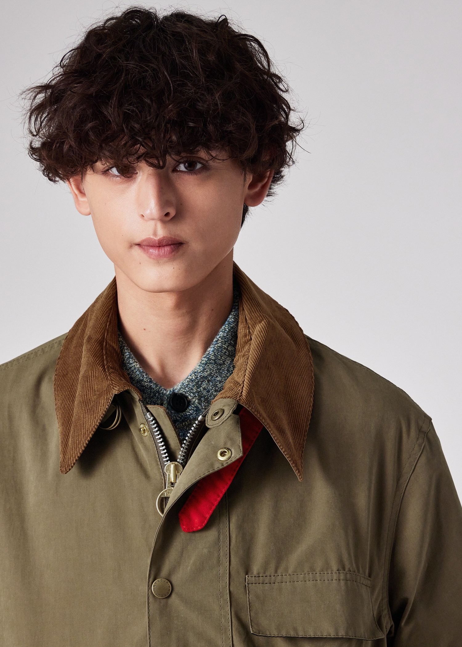 "Paul Smith Loves Barbour" Beeston ピーチスキンジャケット