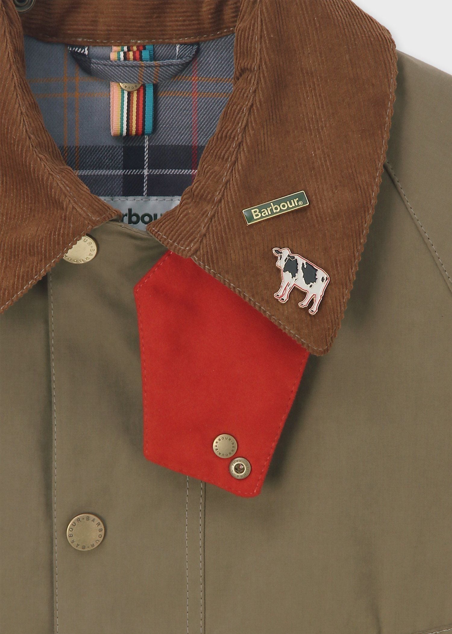 "Paul Smith Loves Barbour" Bedale ピーチスキンジャケット