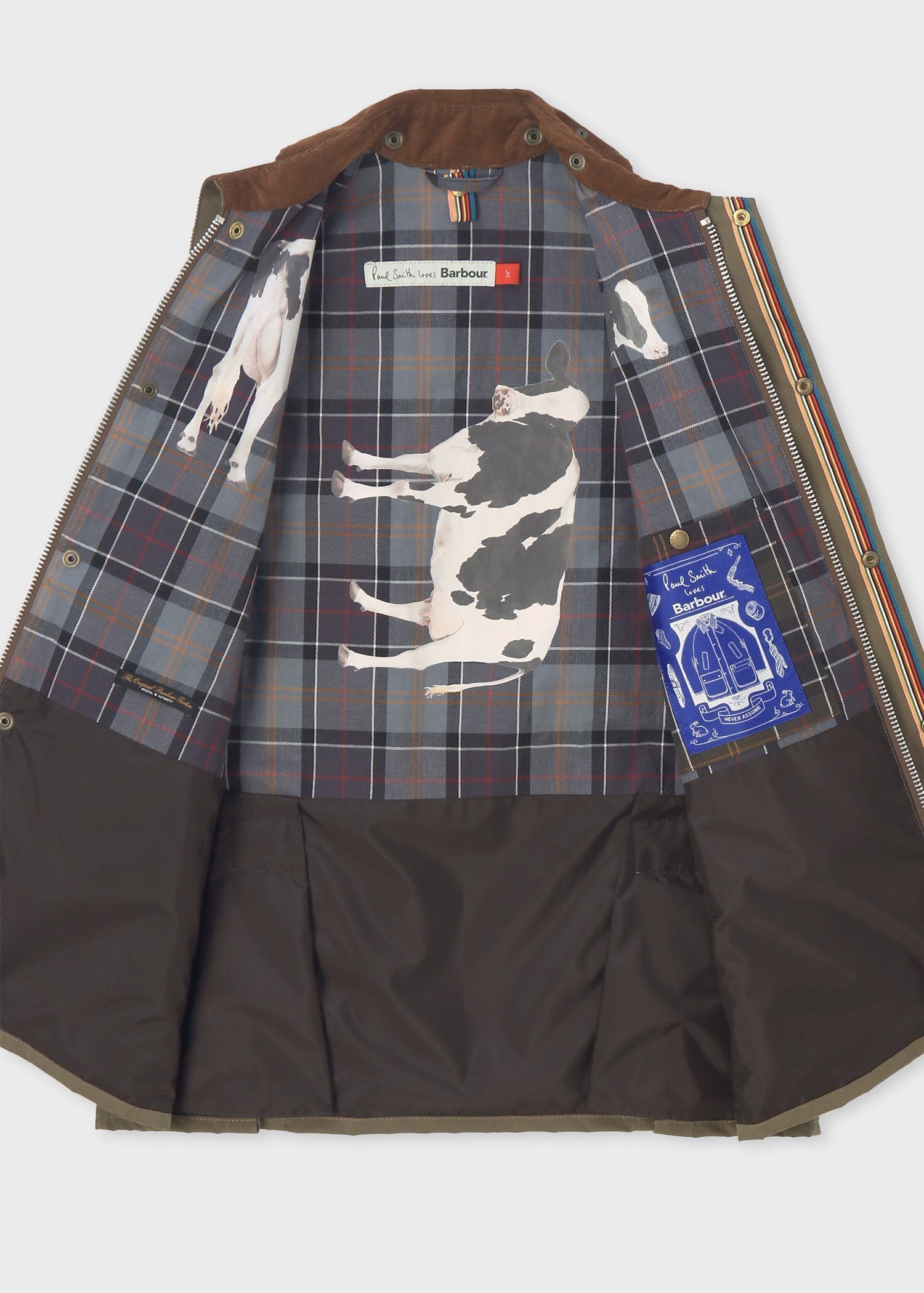 "Paul Smith Loves Barbour" Bedale ピーチスキンジャケット