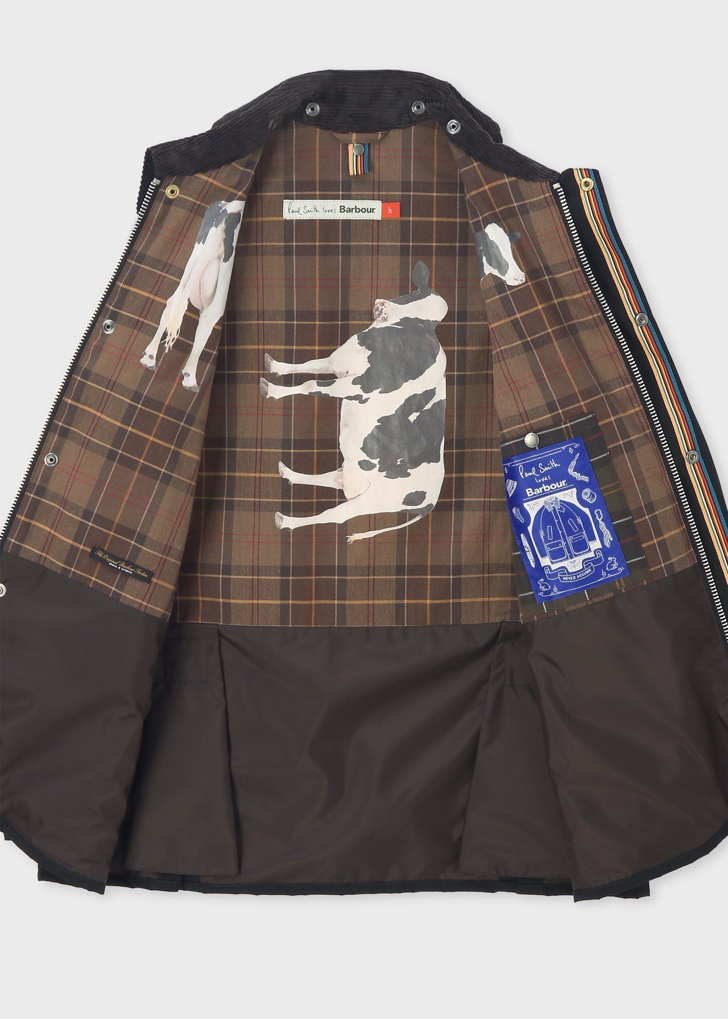"Paul Smith Loves Barbour" Bedale ピーチスキンジャケット