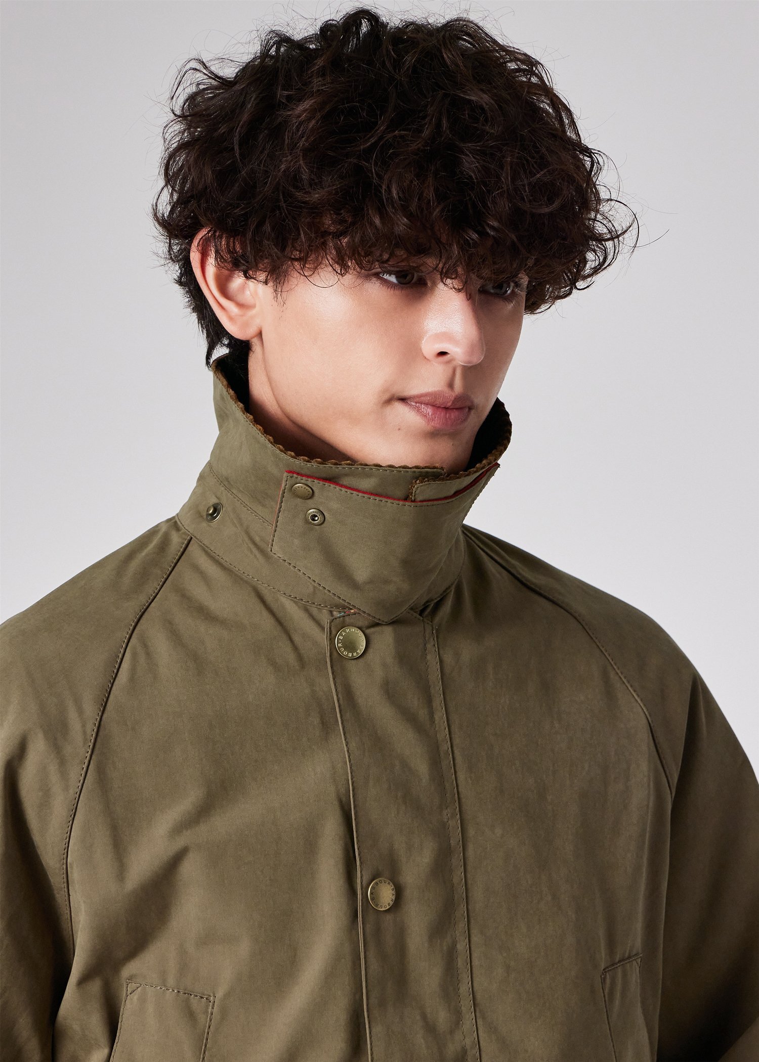 "Paul Smith Loves Barbour" Bedale ピーチスキンジャケット