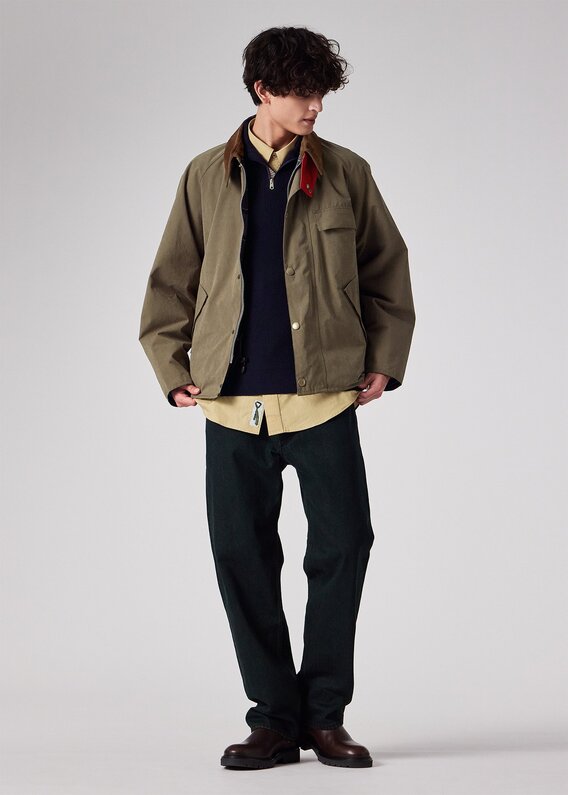 【値下げ】Paul Smith オレンジ ナイロンジャケット フード付き 001-902503280016_1.jpg